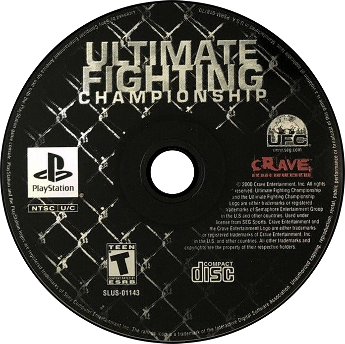 Ultimate Fighting Championship media 7 for Playstation
